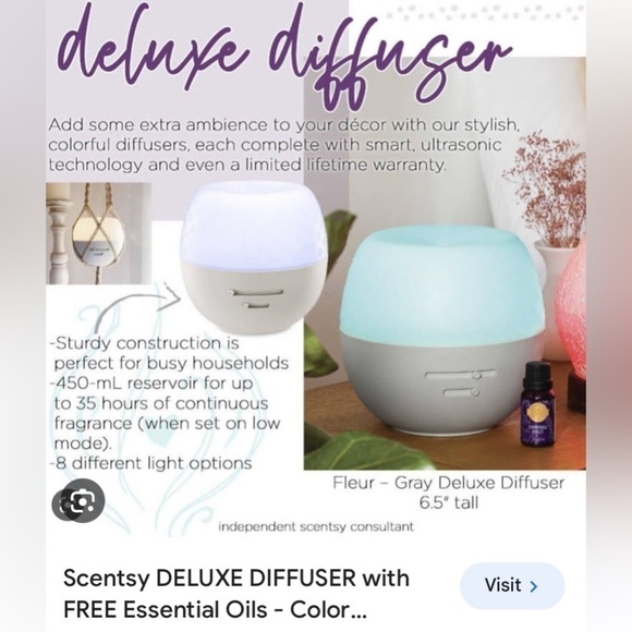 Scentsy  defuser - Picture 3 of 5